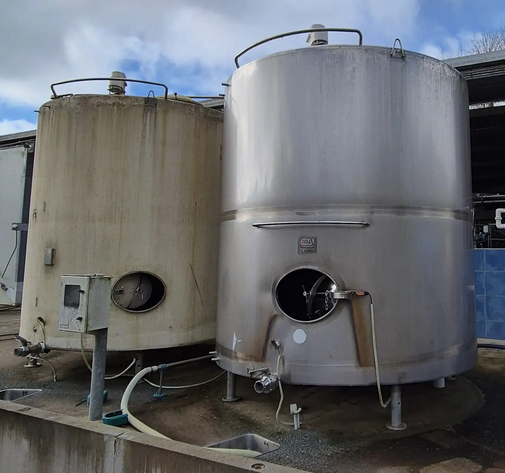 Milk Silo 9100 lts