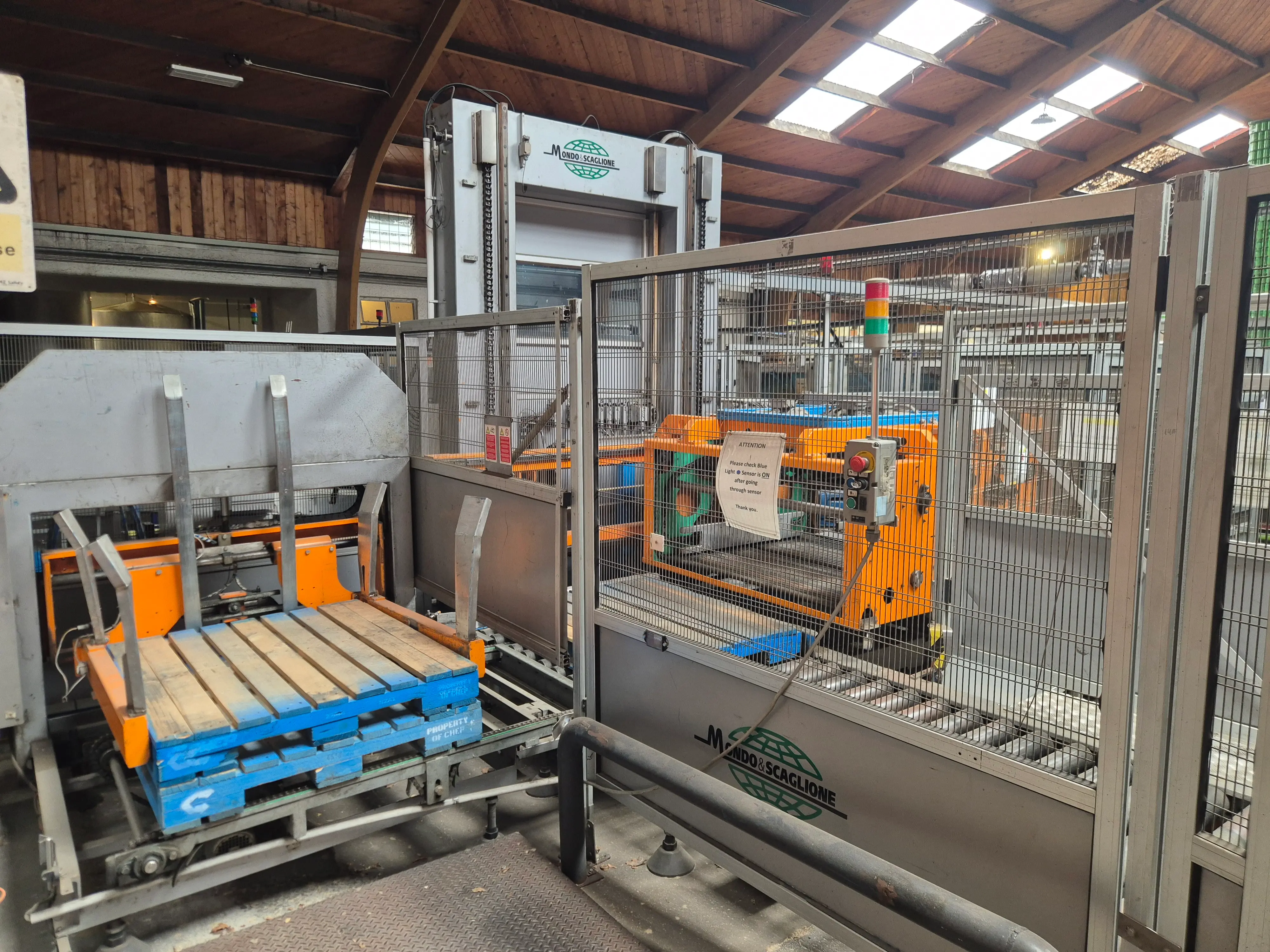 Mondo & Scaglione Palletizer