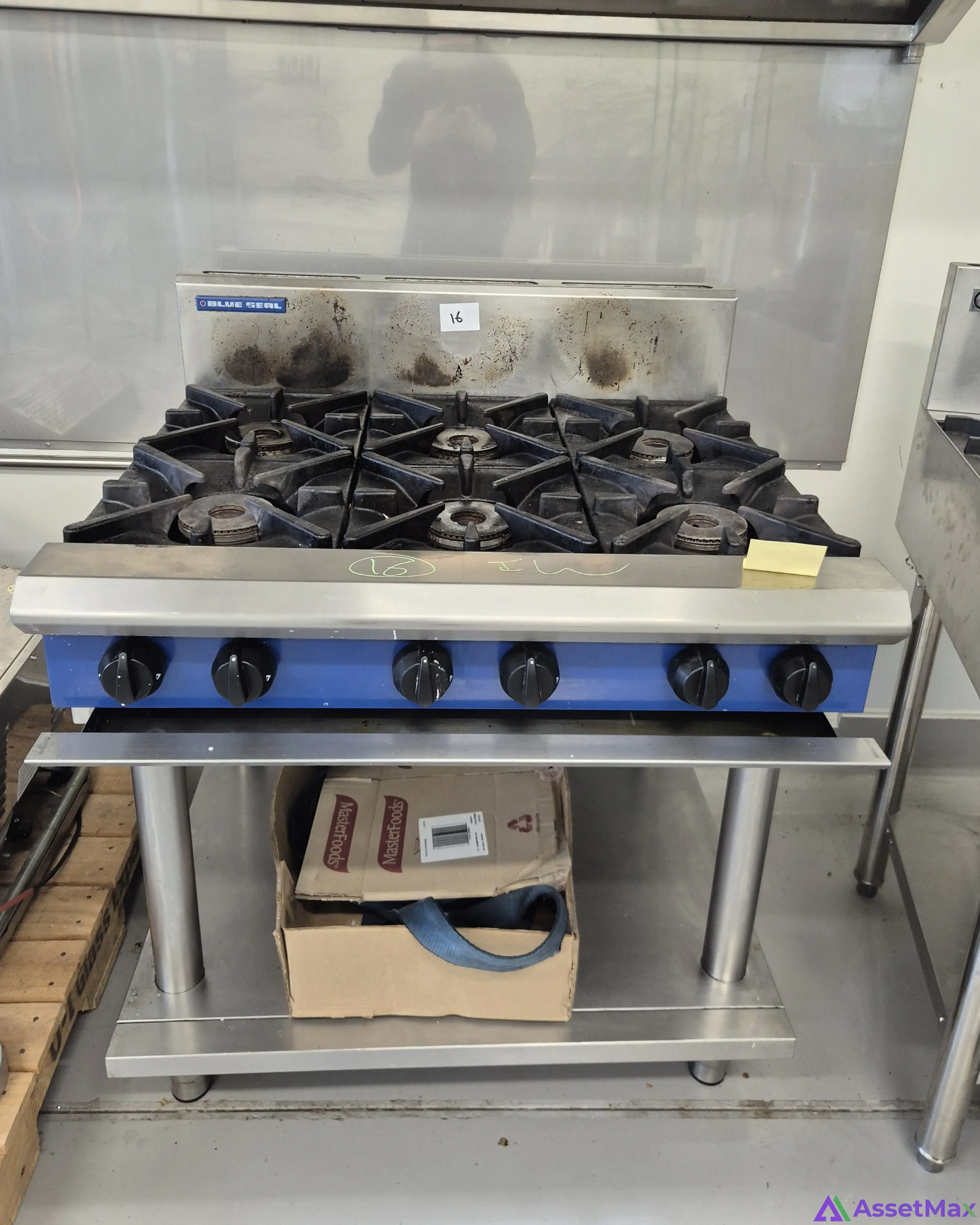 Blue Seal 6 Hob Gas Cook Top
